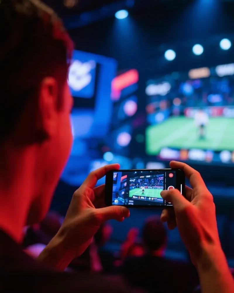 使用移动端观看比赛