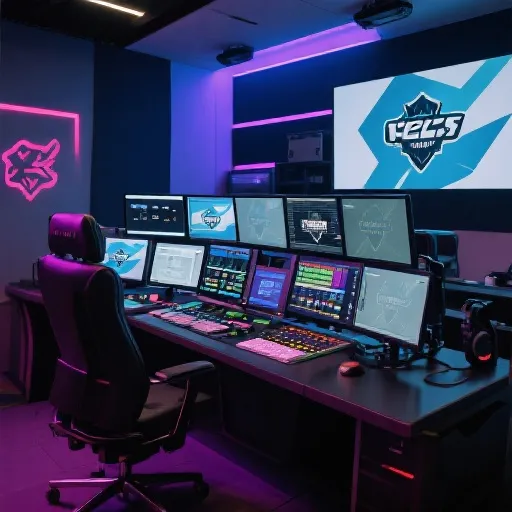 赛事转播控制中心